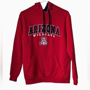 Arizona Wildcats Colosseum Sunrise Pullover Hoodie - Red